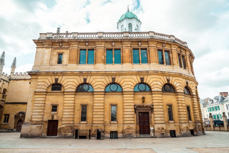 The Sheldonian Theatre from Broad Street