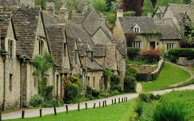 Arlington Row, the weavers’ cottages at Bibury