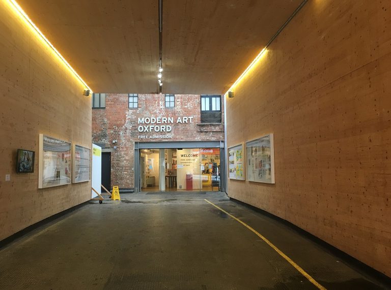 The entrance to Modern Art Oxford