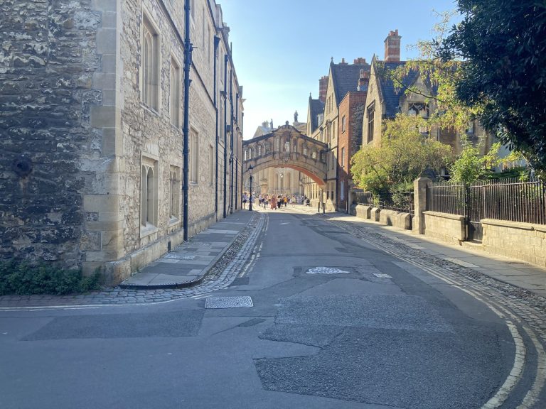 The Bridge of Sighs on New College Lane